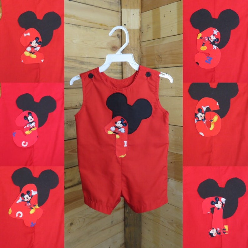 baby boy mickey mouse romper