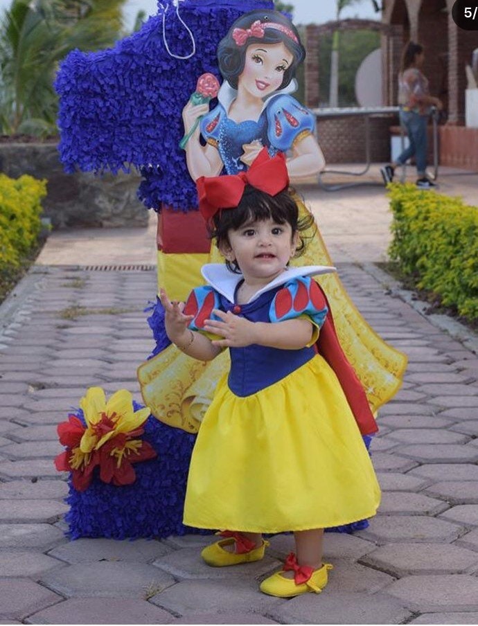 snow white birthday dress