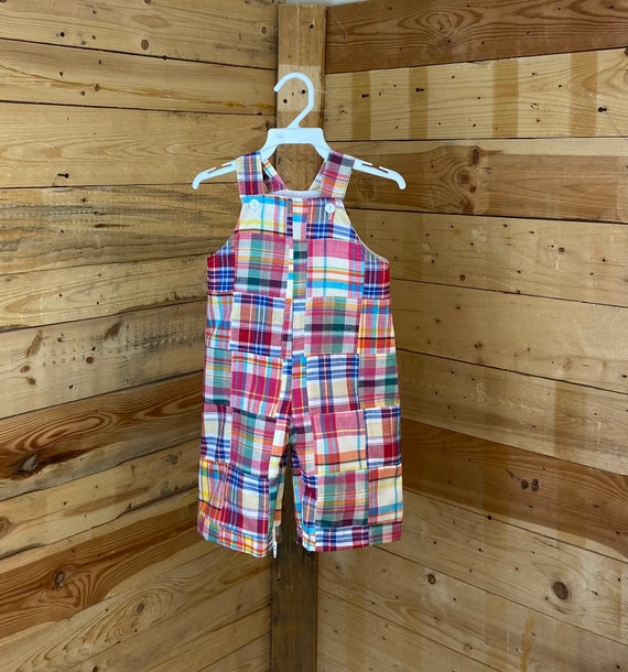 Farmer baby longalls, baby boy overalls, baby boy rompers, patchwork longalls