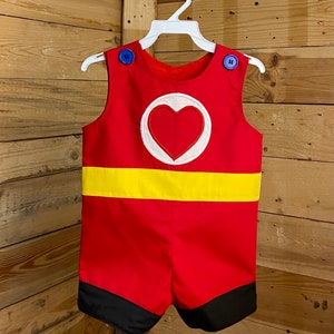 Plim Plim baby costume, Plim Plim baby shortall.