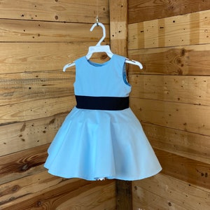 power girl costume, power girl baby costume, power girl baby dress, power girl dress.