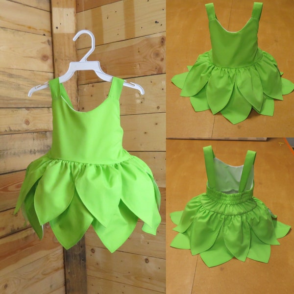 Tinkerbell baby costume, tinkerbell baby dress, baby dress.