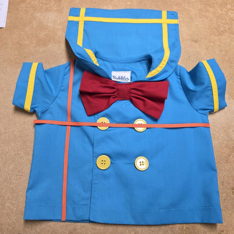 Handmade classic donald duck suit celebration. image 4