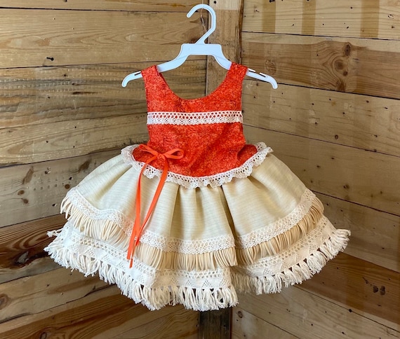 Vestido Tema Moana