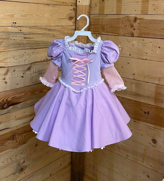 Rapunzel Inspired Baby Dress: Renaissance Costume