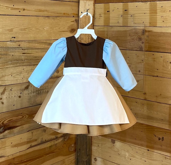 Cinderella baby dress, cinderella baby costume, baby dress