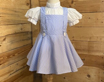 Dorothy Baby Costume: Blue Gingham Dress