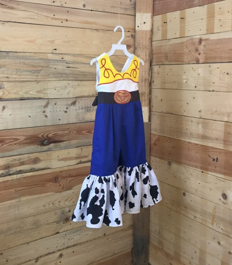 Jessie Baby Costume: Toy Story Inspired Jumpsuit Bild 9