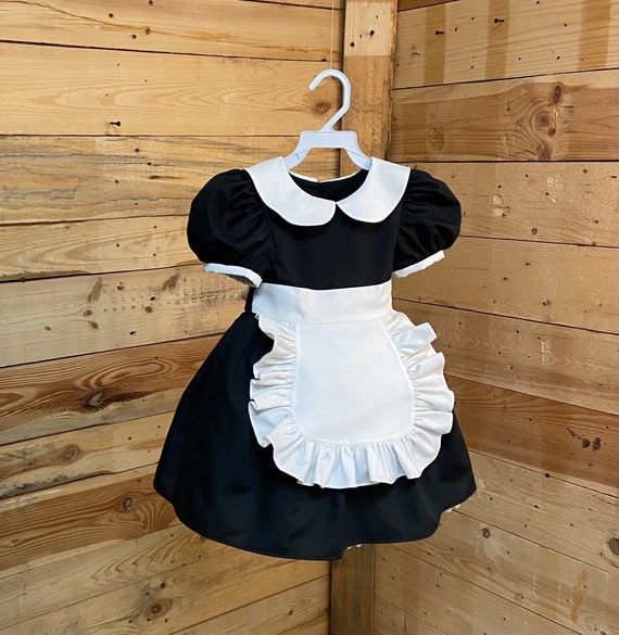 Baby Pilgrim Costume Dress: Thanksgiving Renaissance Outfit