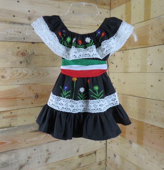 Baby dress, Mexican baby dress,fiesta dress, fiesta outfit, cinco de mayo outfit, baby/toddler girl Mexican dress,little girl dress.