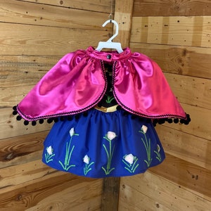Frozen anna costume 2t hotsell