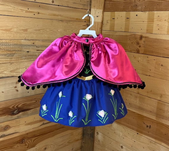 Anna baby costume, Anna baby dress, Anna baby short dress.