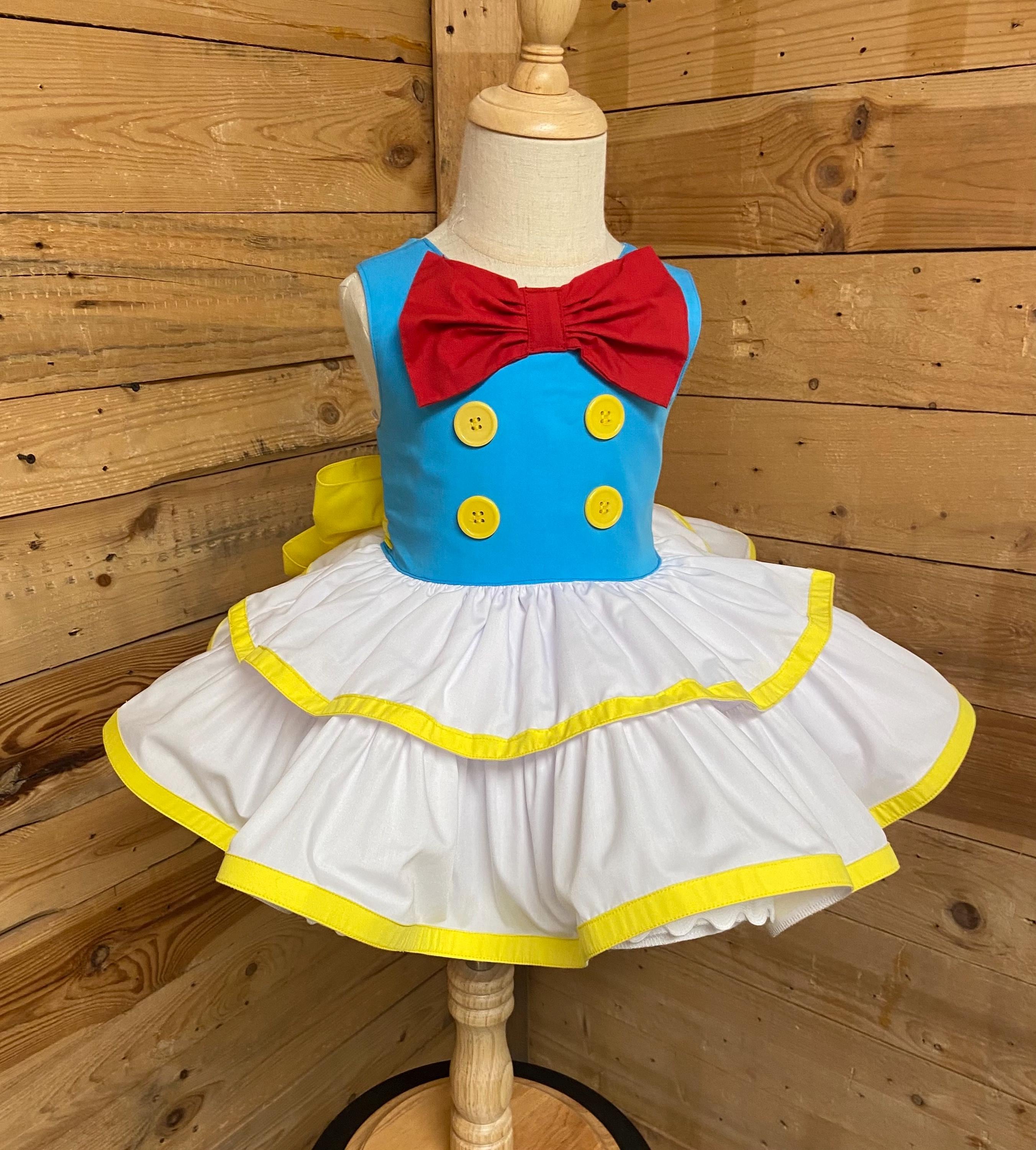 Donald Duck Inspired Baby Girl Costume Dress - Etsy, image size:2704x3000