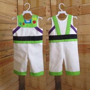 Buzz lightyear baby longall, baby boys longalls, baby boys rompers, baby boys overalls, baby buzz lightyears costume, toddler buzz costume