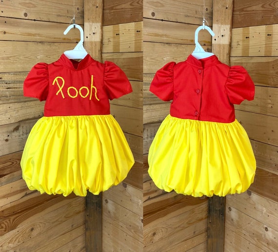 Winnie the Pooh baby costume, Winnie the Pooh baby dress