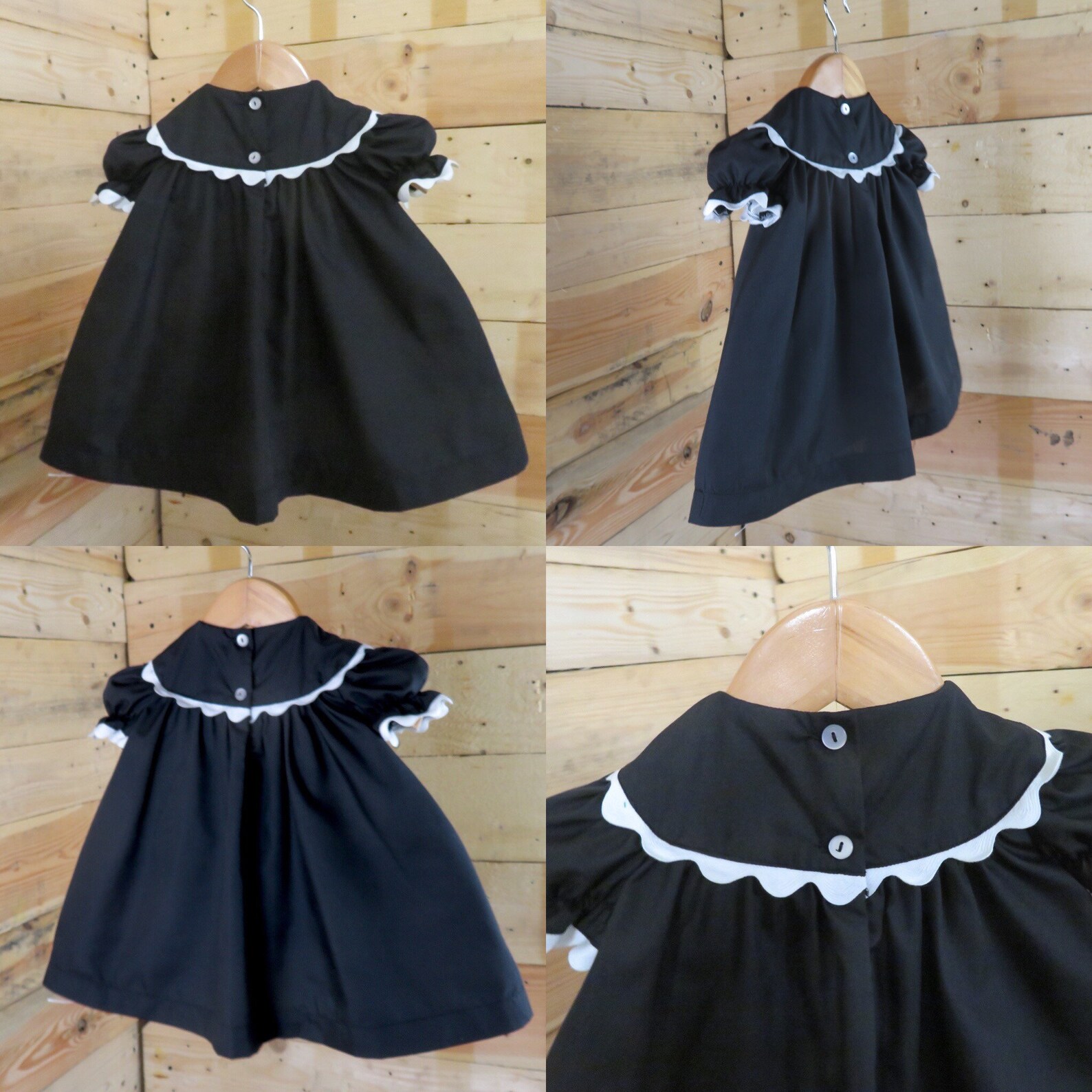 Baby Black Dress Baby Dress Black Baby Dress Special Etsy