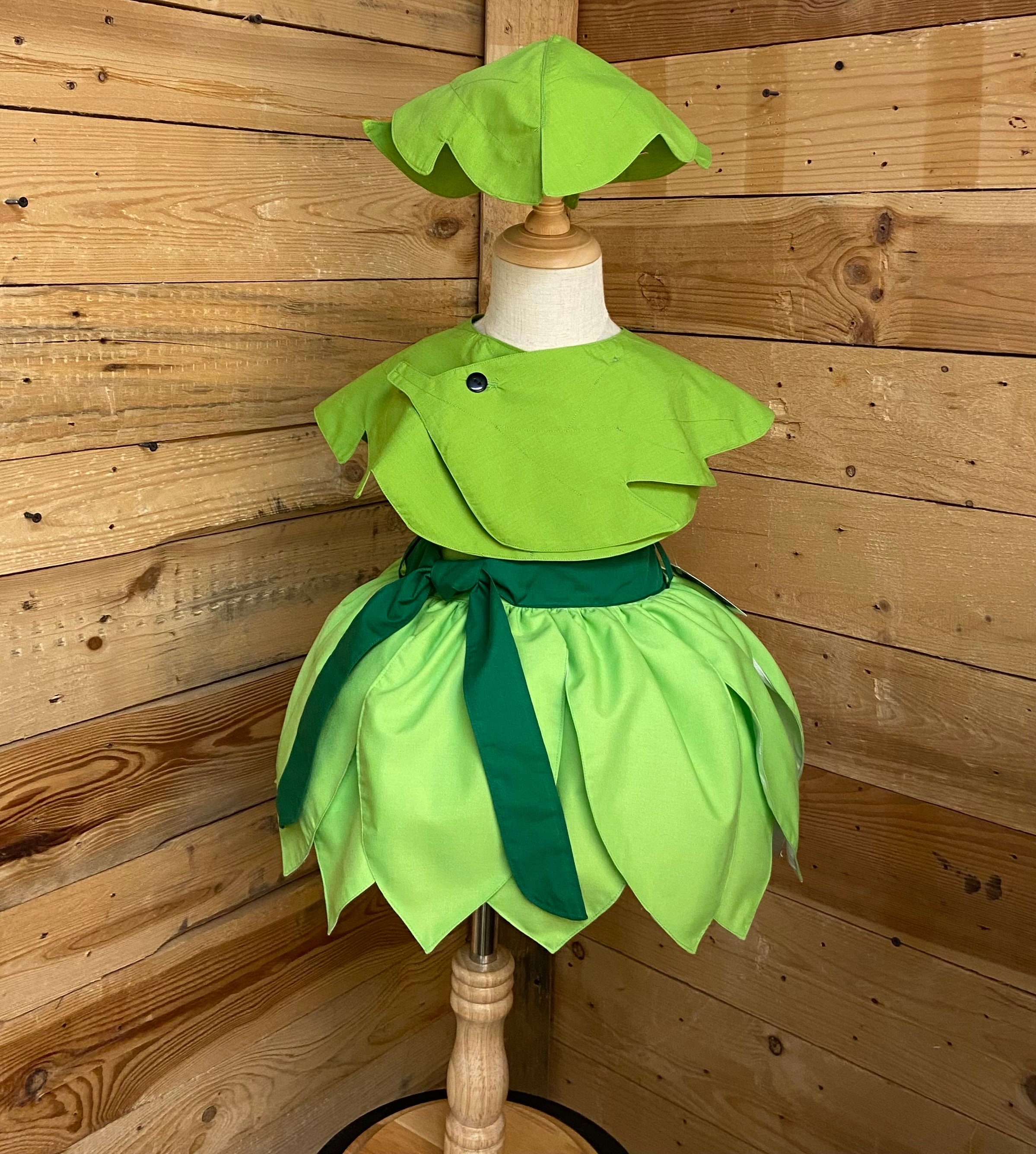 Tinkerbell Baby Costume: Green Fairy Dress - Etsy