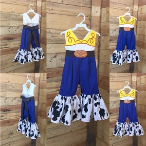 Jessie Baby Costume: Toy Story Inspired Jumpsuit Bild 5