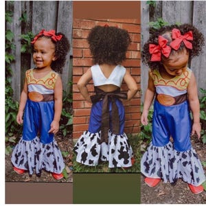 Jessie Baby Costume: Toy Story Inspired Jumpsuit Bild 12