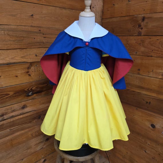 Snow White Inspired Baby Dress, Party Costume