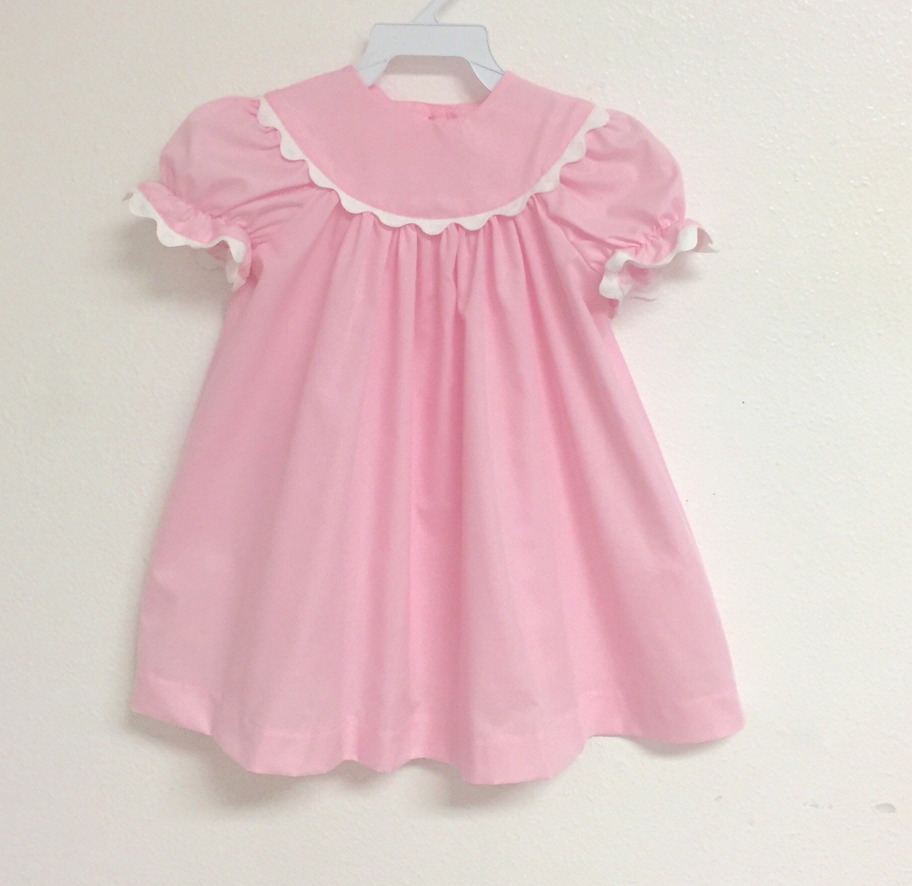 light pink baby dress