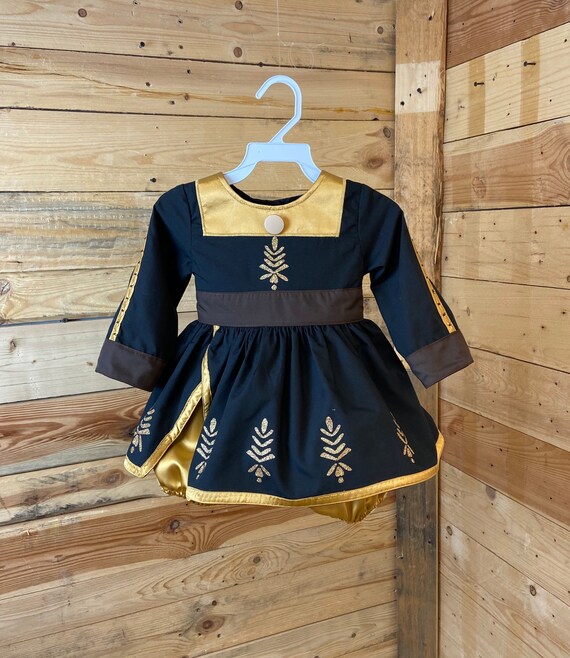 Anna Frozen 2 Inspired Baby Romper