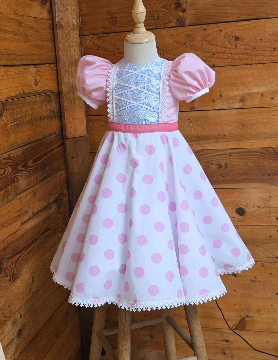 bo peep blue dress Baby Costume little bo peep