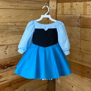 Ariel Inspired Baby Costume: Little Mermaid Dress