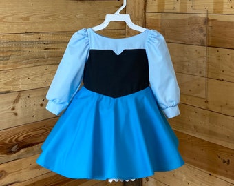 Ariel Inspired Baby Costume, Little Mermaid Dress