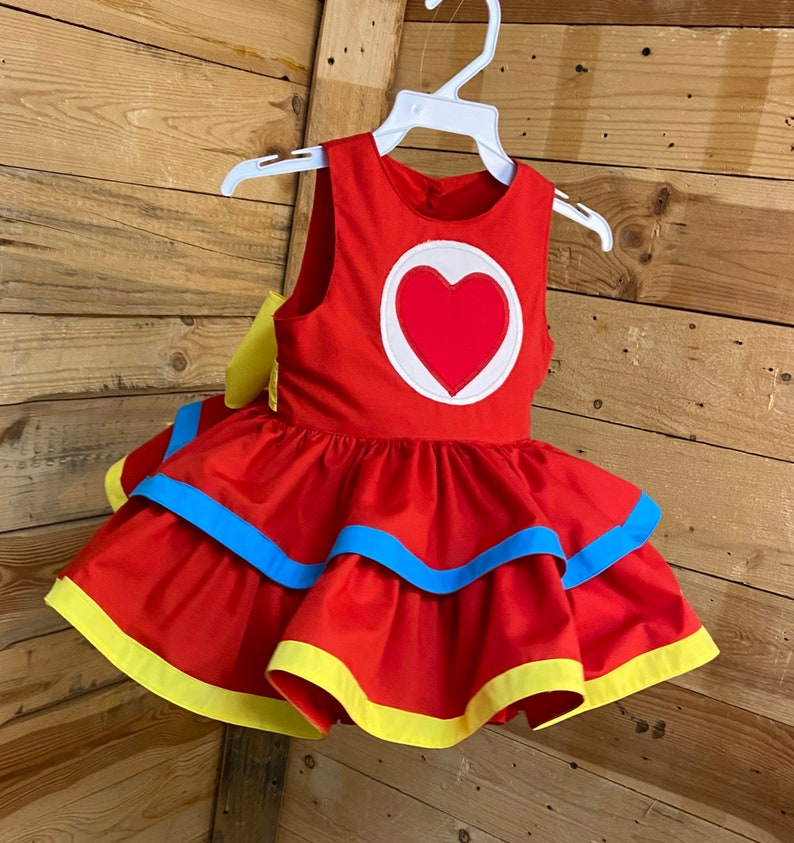 Heart Baby Costume Red Baby Dress Baby Dress Heart Baby Etsy