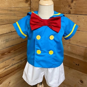 donald duck costume, donald duck baby costume, donald duck outfit.