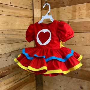 Baby Costume Inspired in Plim Plim Red Baby Dress Baby - Etsy