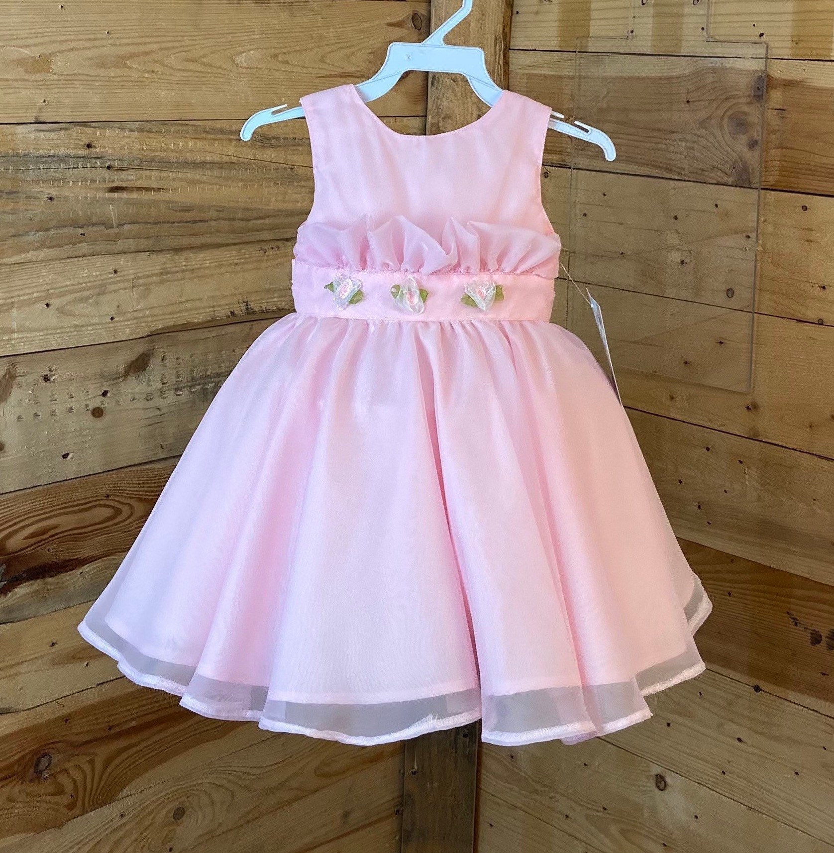 pink baby dress