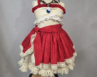 Moana baby dress inspired by the ocean