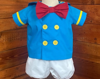 Donald Duck Baby Costume Outfit Set