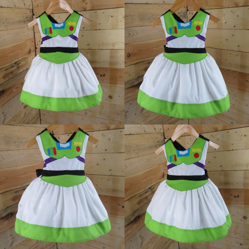 Buzz lightyear toy story baby dress buzzlightyear girl | Etsy