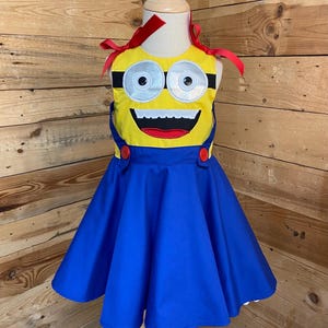 minion prom dress minion costume, despicable me tutu, minion dress, minion tutu, despicable me birthday outfit, minion party, despicable costume