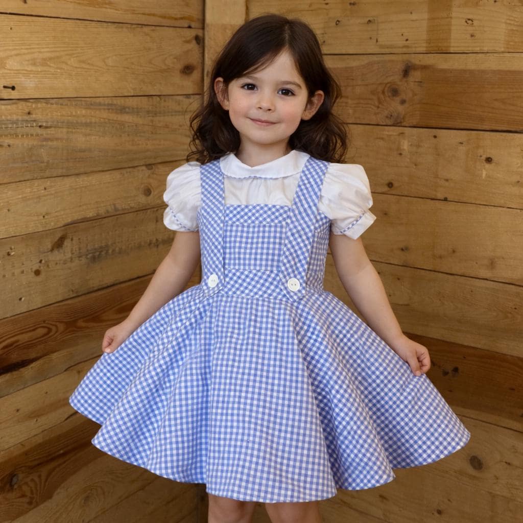 Blue Gingham Toddler Girl Dress - Etsy