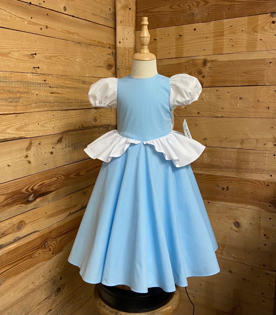 Cinderella baby dress, Cinderella baby long dress, Cinderella baby costume.baby  LONG dress, does not include hoop skirt