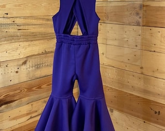 Selena Inspired Baby Costume: Purple Jumpsuit Outfit