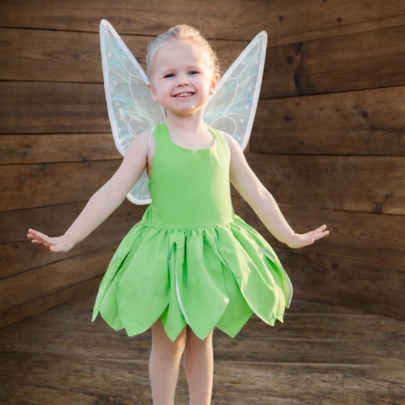 lime green tinkerbell dress Woodland Fairy Toddler, Petal Costume, Style, Not Include Pixie Wings tinkerbell outfits in the movie