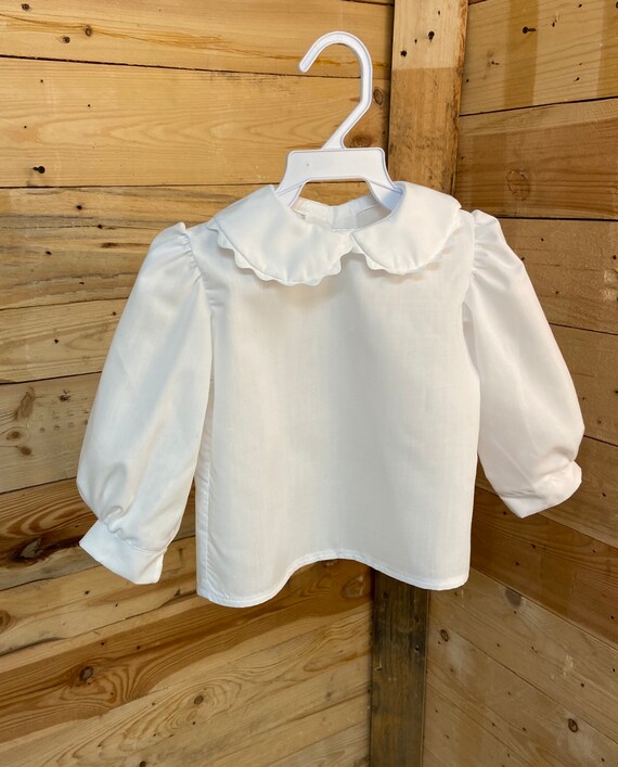 White baby blouse, back to school