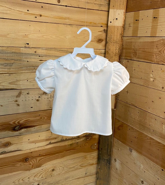 White baby blouse, back to school