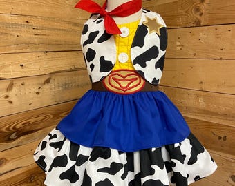 Woody Inspired Baby Costume Dress