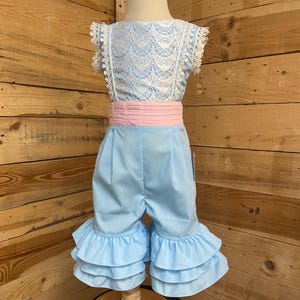 Bo Peep Baby jumpsuit Costume.