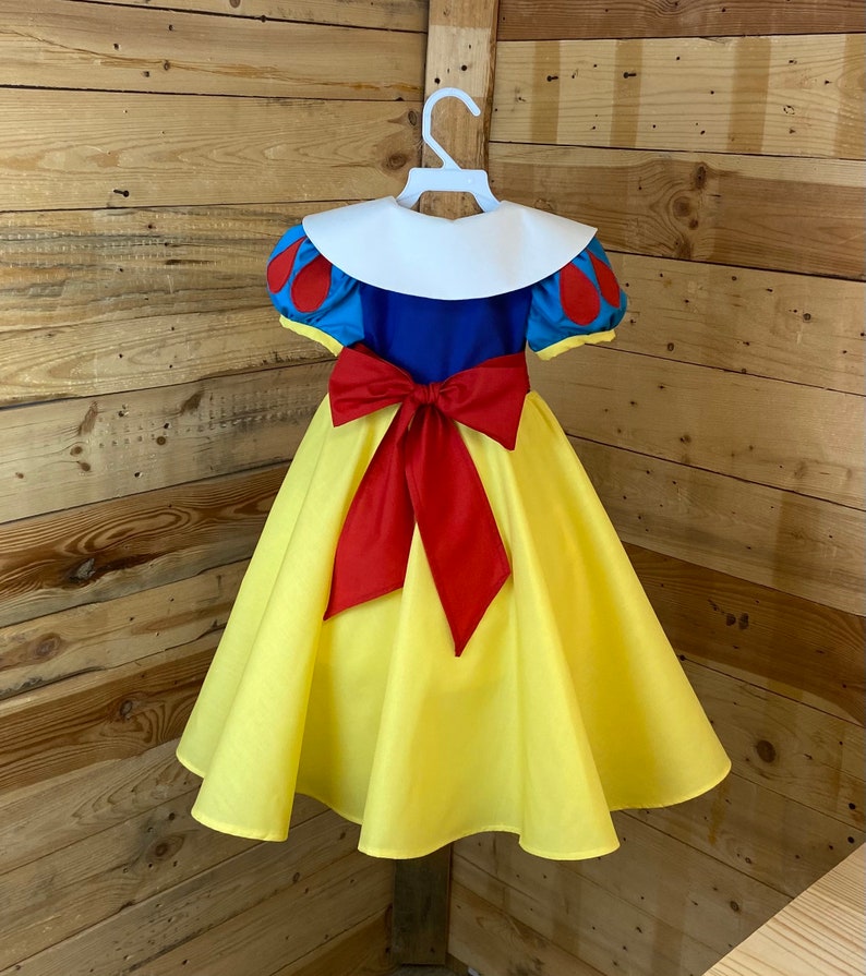 Snow White Baby Long Dress Long Baby Dress Toddlers Baby - Etsy