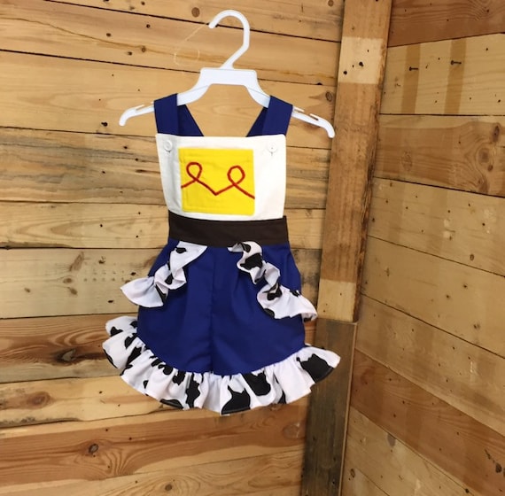 Jessie baby rompers, jessie baby costume, baby girl rompers