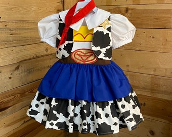 Jessie Inspired Baby Costume: Cowgirl Dress