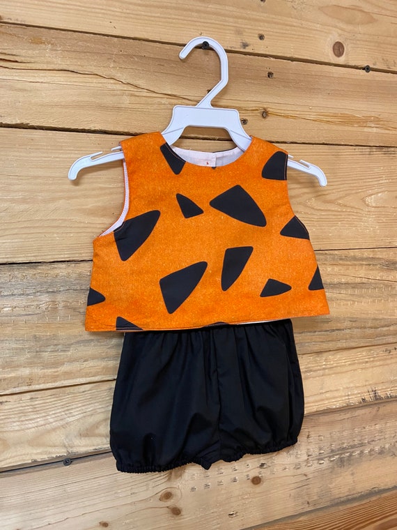 Pebbles picapiedra baby costume, pebbles flintstone baby set costume, pebbles baby set costume.2 bone hair clip