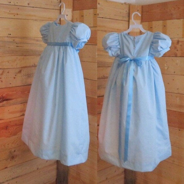 Wendy Inspired Baby Dress: Light Blue Costume